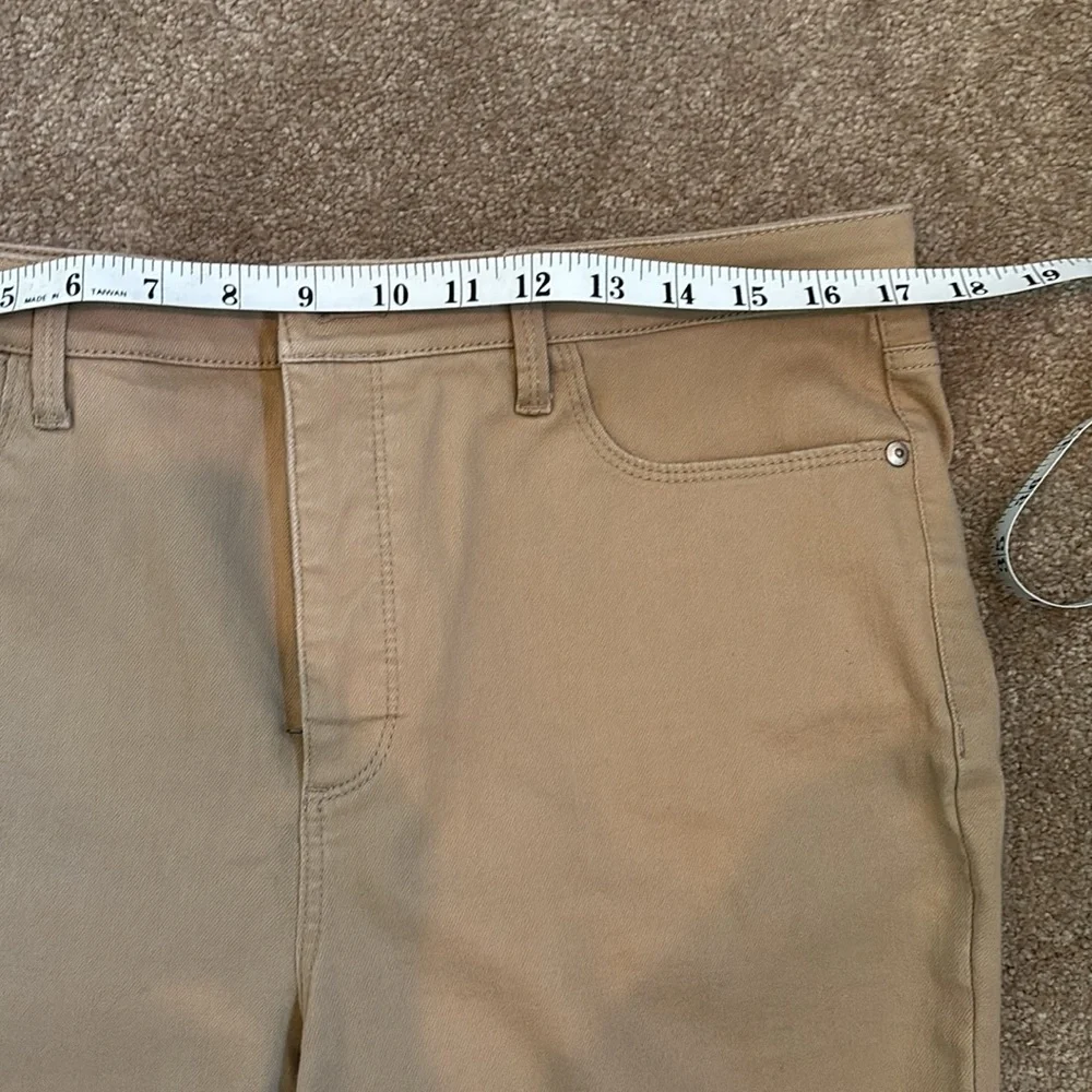 Talbots Beige jeggings - Picture 3 of 16